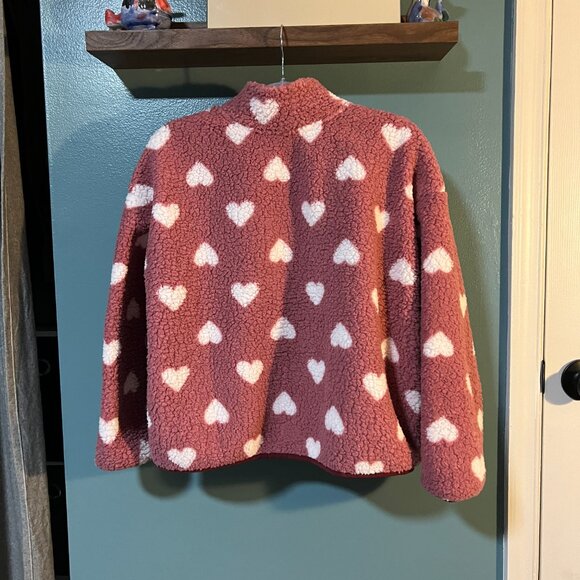 Old Navy Girls Fleece Zip Up - Picture 2 of 3